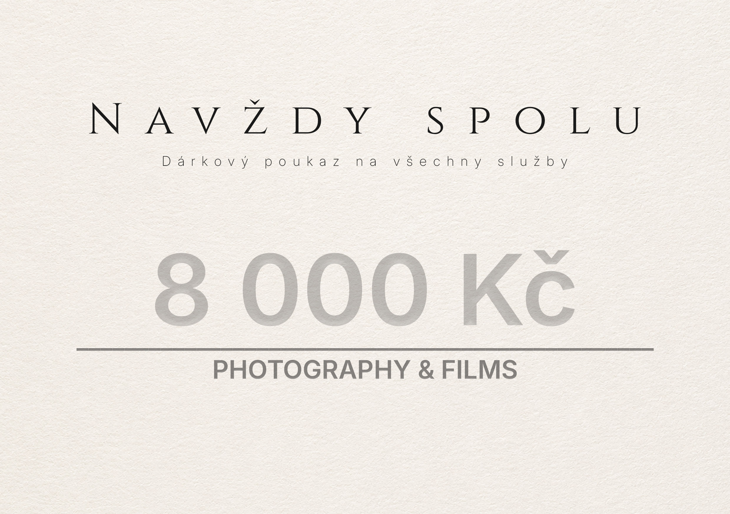 Náhled dárkového poukazu Navždy spolu